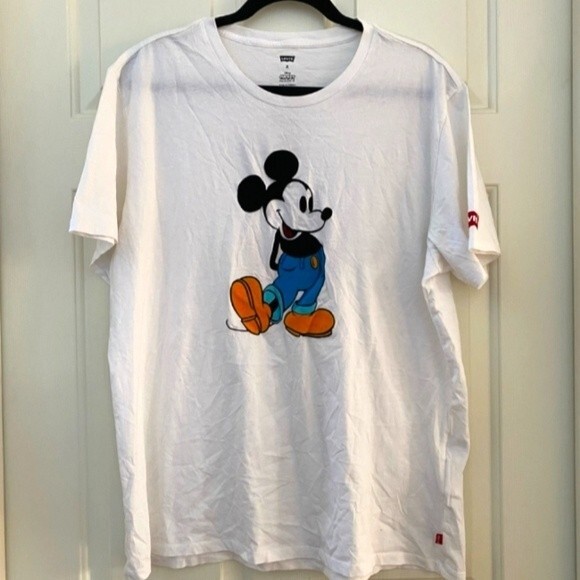 Levi's X Disney Mickey Mouse T Shirt - Picture 1 of 5